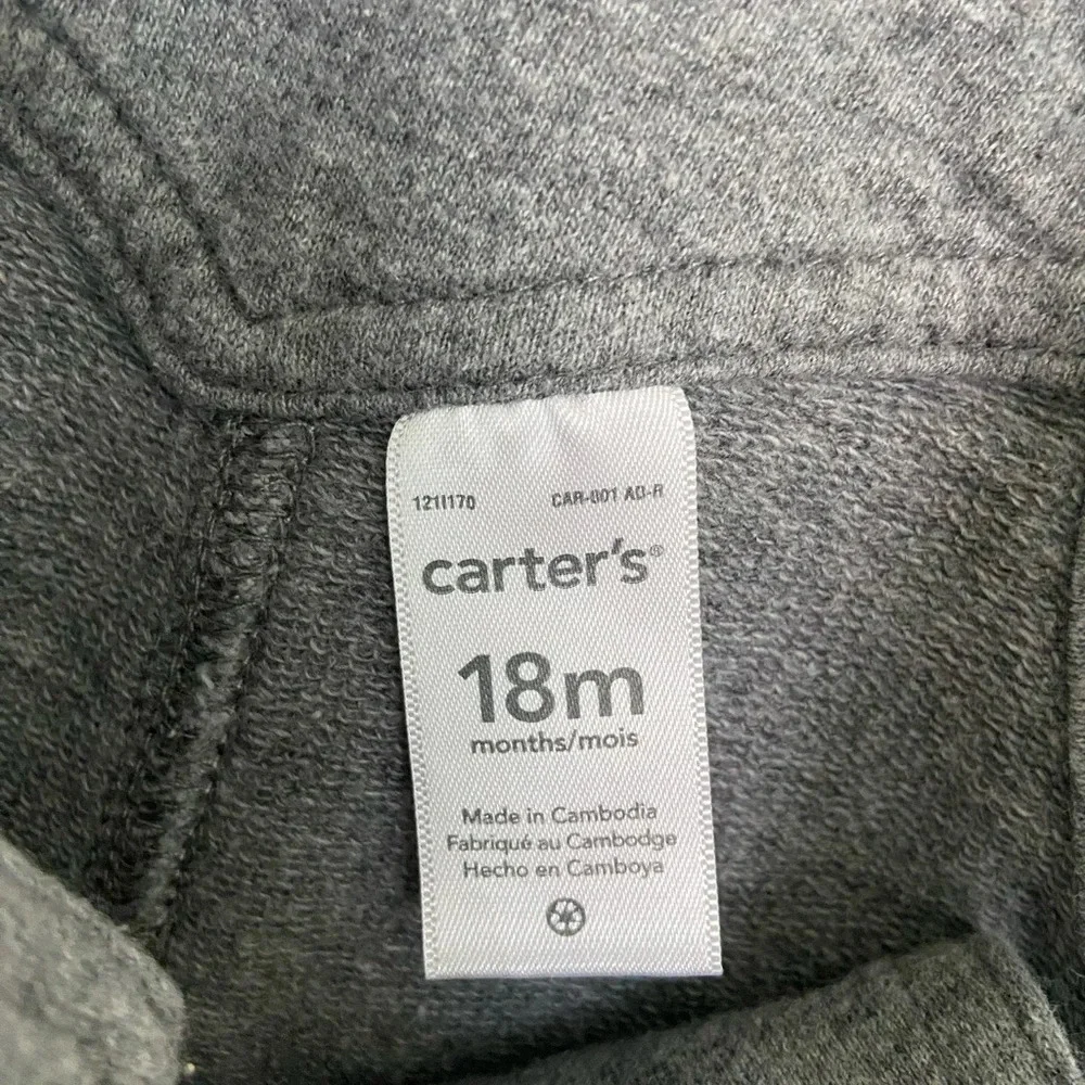 EUC |‎ Carter’s baby boy face themed jumper — 18 months